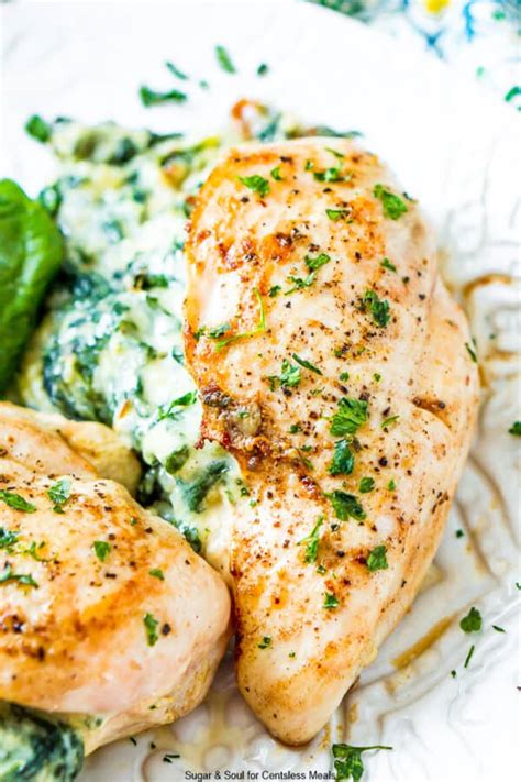 This recipe does popeye proud. Spinach Stuffed Chicken - CentsLess Meals