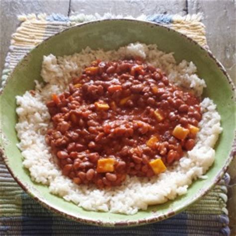 Flavorful puerto rican rice and beans simmered in a sauce of sofrito and tomato along with potatoes and olives. Exploring Puerto Rican foods: Beans, Rice and Plantains ...