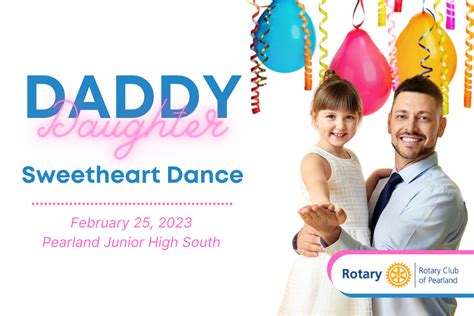 2023 Daddy Daughter Sweetheart Dance Rotary Club Of Pearland