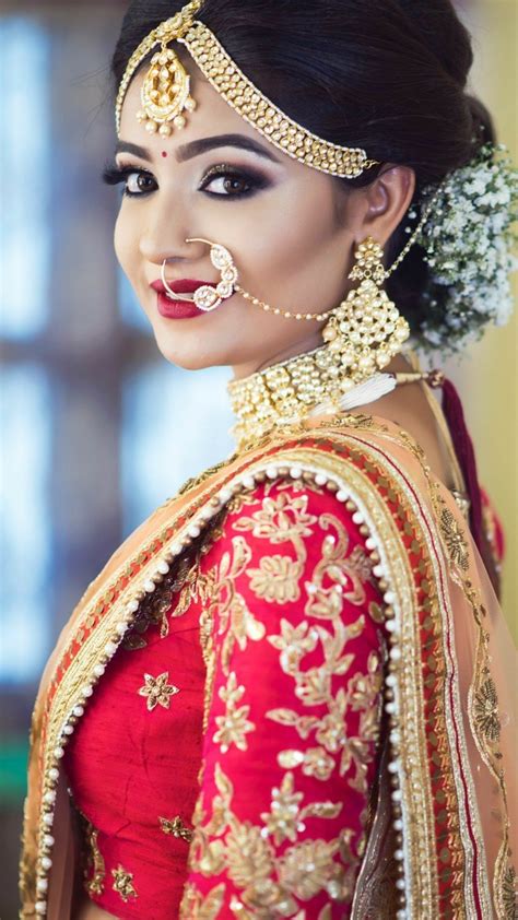Real indian braid look | Indian bridal makeup, Indian wedding bride, Indian wedding poses