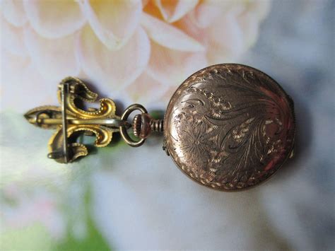 Antique Ladies Pocket Watch Tlc Watch Pin From Inspiredbynanny On Ruby