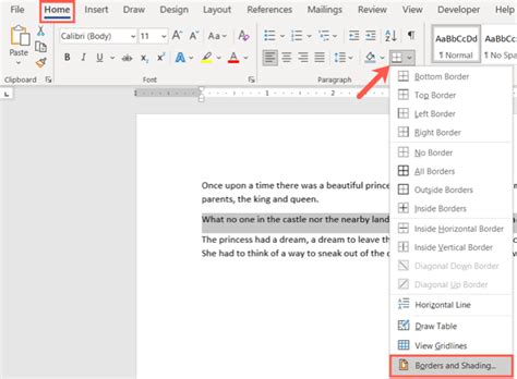How To Put A Border Around Text In Microsoft Word