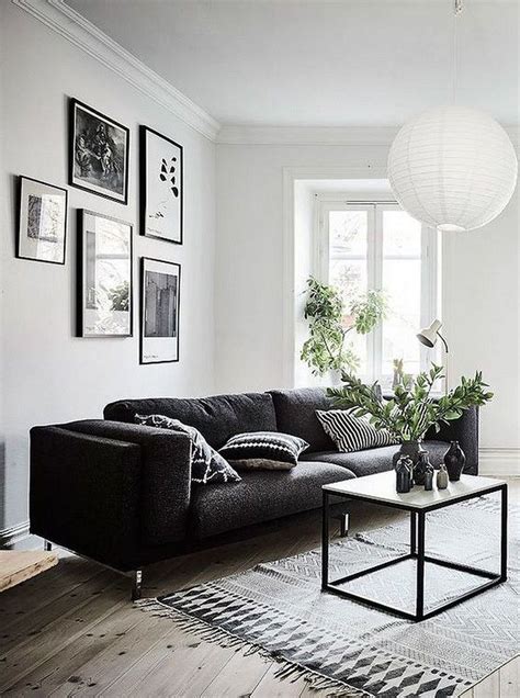 40 Lovely Black And White Living Room Ideas White Living Room Decor