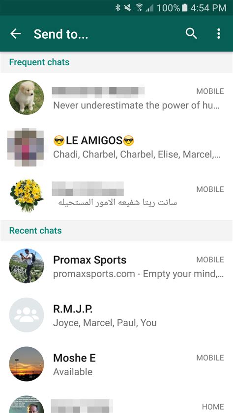 Whatsapp Now Lets You Share And Forward A Message To Multiple Chats