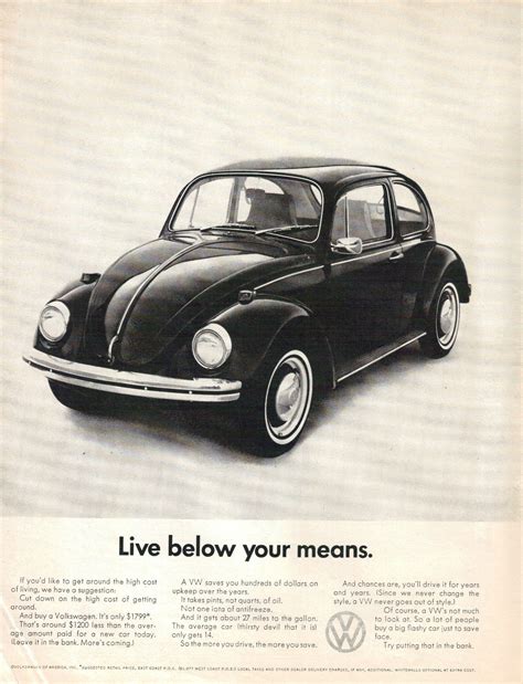 Streets Of Denver: VW; The People's Car... Truth in Advertising