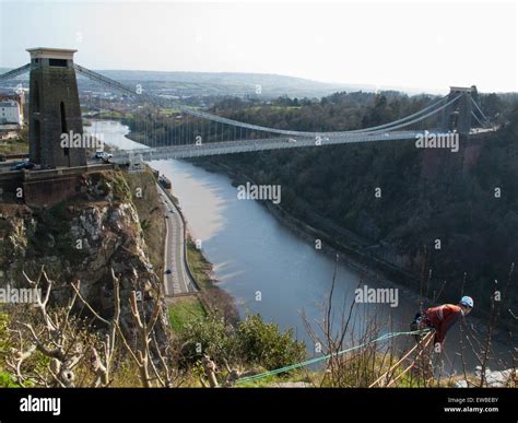 Avon Gorge Bristol Rock Climbing Hi Res Stock Photography And Images