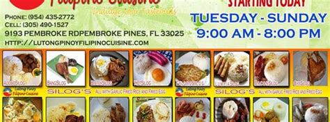 Jamaican food at island in the pines (up to 40% off). Lutong Pinoy 2 Restaurant - Bar & Restaurant - Pembroke ...