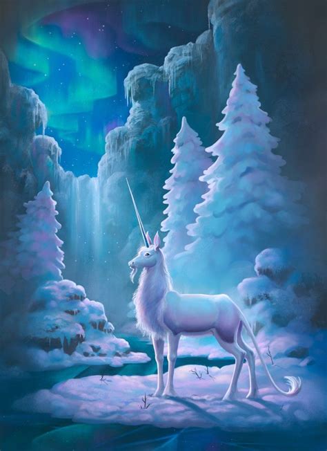 Winter Unicorn By On Deviantart