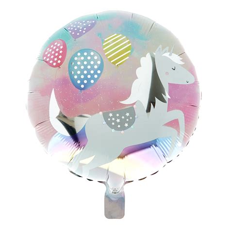 Buy 18 Inch Unicorn And Balloons Foil Helium Balloon For Gbp 299 Card