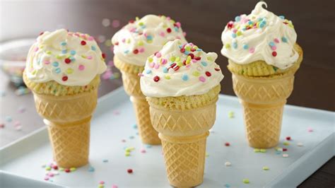 Ice Cream Cone Cakes Recipe From Tablespoon