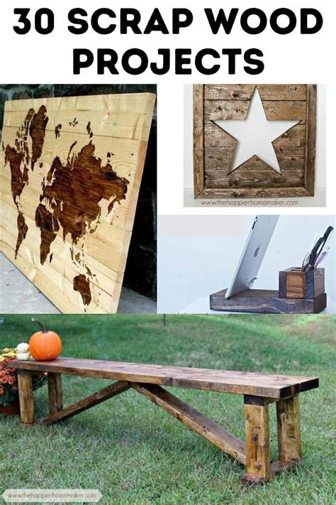 30 Projects With Scrap Wood The Happier Homemaker