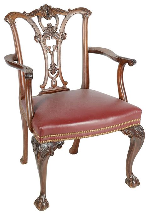 4.6 out of 5 stars 80. Set of 12 Chippendale Style Mahogany Dining Chairs For ...