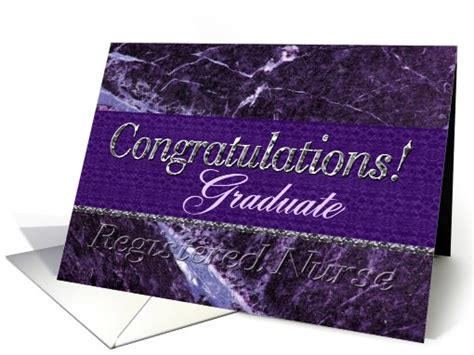 Rn Graduate Congratulations Purple Card 610266