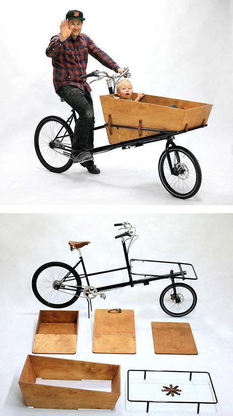 Dutch moms even use these to carry their children to school. DIY Cargo Bike from Pelago Bicycles #MountainBikePictures | Cargo bike, Bicycle diy, Bike