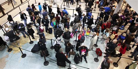 Which Us Airports Have The Longest Security Lines Huffpost