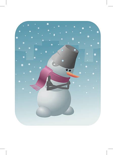 Sad Snowman Clip Art Vector Images And Illustrations Istock