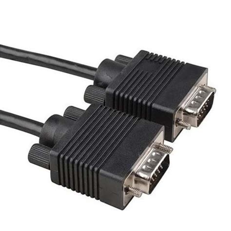 Standard 15 Pin Vga Male To Vga Male Cable 10 Ft Premium Vgasvga