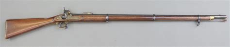 Enfield 3 Band Percussion Hammer Action Rifle With Lock Stamped 1860