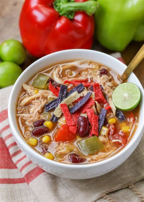 Delicious Mexican Soup Recipe 5 Minutes To Prep Lil Luna Recipe