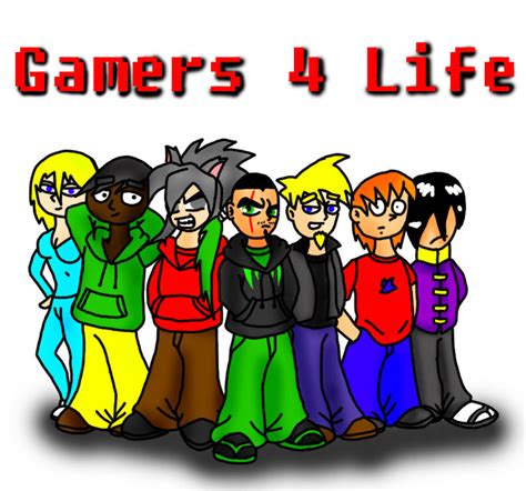 Gamers 4 Life By Thegeckoninja On Deviantart