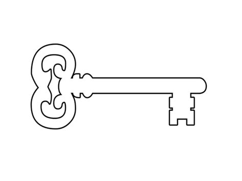 • put only one idea per line • use numbers and letters to distinguish between main ideas and supporting points • use tabs to visually separate your main points from your support. Printable Picture Of Key - ClipArt Best