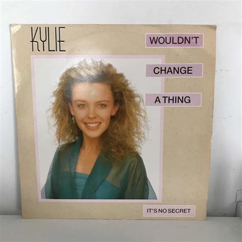 Vinilo Kylie Minogue Wouldnt Change A Thing Cuotas Sin Interés