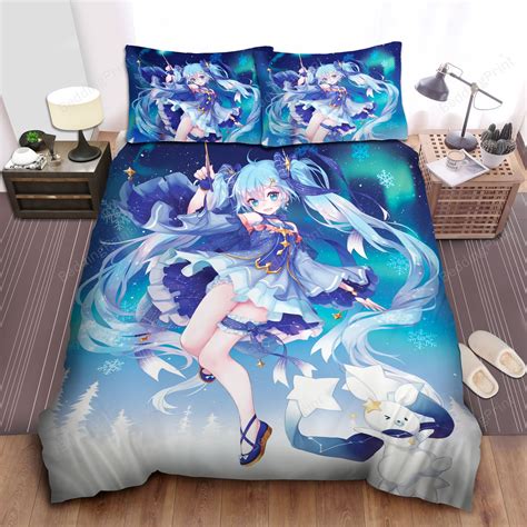 Magical Hatsune Miku Bed Sheets Duvet Cover Bedding Sets Homefavo