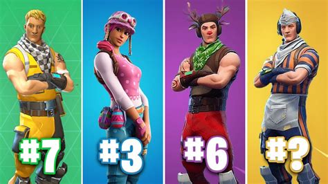 15 Most Tryhard 800 V Buck Skins In Fortnite Youtube Otosection