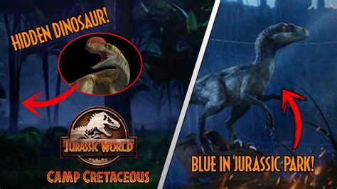 Jurassic World Camp Cretaceous Velociraptor Blue 960331 Gambarsaeqmj