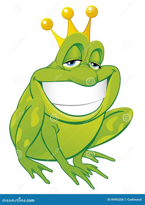 Frog Prince Stock Vector Illustration Of Crown Prince 9090256
