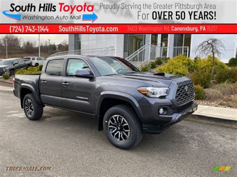 2021 Toyota Tacoma Trd Sport Double Cab 4x4 In Magnetic Gray Metallic