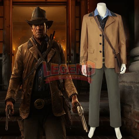 Cosplaylegend Game Red Dead Redemption 2 Authur Morgan Adult Costume All Size Custom Made Outfit