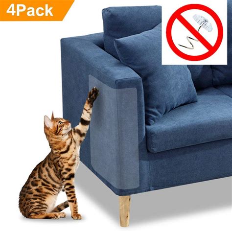 4PCS Cat Scratch Furniture Clear Premium Heavy Duty  