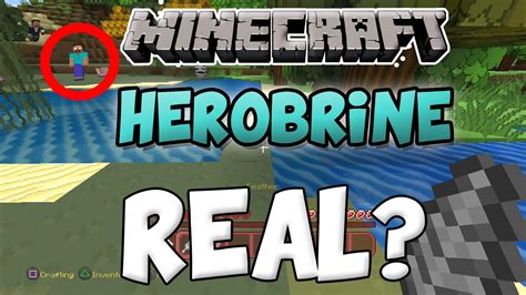 Minecraft Ps4 And Xbox One Herobrine Real Or Fake Herobrine