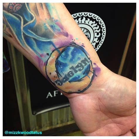 Abstract Moon Tattoo Artists Tattoos Watercolor Tattoo