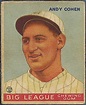 nlfan.com: Slouching Toward Fargo Scrapbook Andy Cohen's Baseball Card