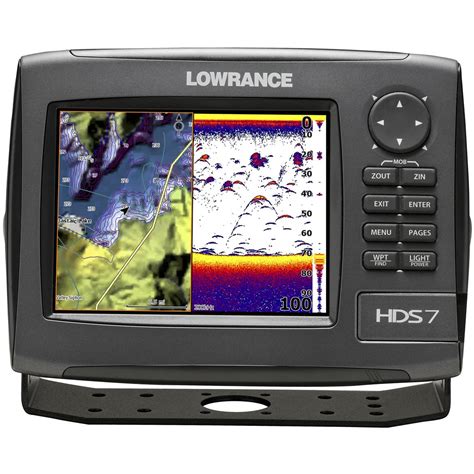 Touchscreen models offer full operation via touchscreen, keypad or both. Lowrance® HDS-7 Gen 2 Color Fishfinder / GPS Chartplotter ...