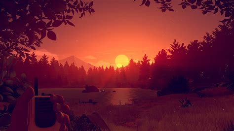 Firewatch Game Sunset Wallpaperhd Games Wallpapers4k Wallpapers