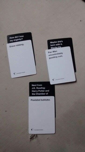 Cards Against Humanity Best Real Combos From The First Game