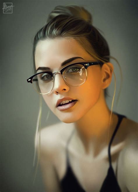 Marina Laswick Marina Laswick Digital Portrait Photoshop Painting
