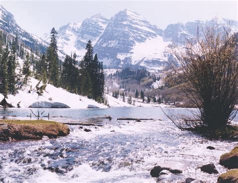 Winter Light Mountain Landscape Photography Colorado Winter Maroon