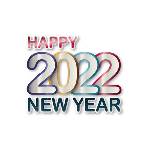 Feliz Año Nuevo 2022 Vector Realista Imagen Png Png Feliz Año Nuevo