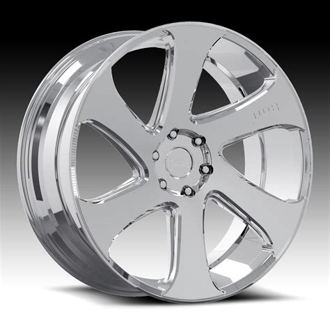 Dub Swerv S129 Chrome Custom Wheels Rims S129 Swerv Dub 1pc