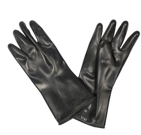 dutch military issue black rubber gloves from hessen antique
