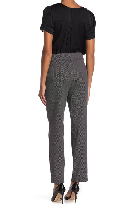 Fits true to size, take your normal size. Max Studio | High Waist Pull-On Stretch Knit Pants ...