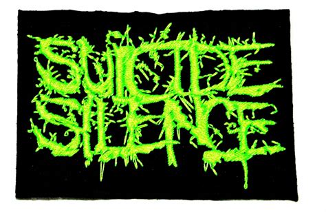 Suicide Silence Rock Music Band Logo Iron On Patch Great