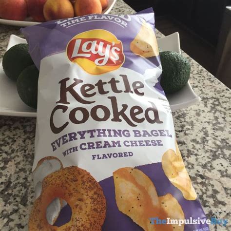 Back On Shelves Lays Kettle Cooked Everything Bagel Potato Chips