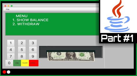 Simple Atm Machine Java Project For Beginners Part 1 Javafx