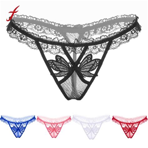 Buy New Arrive 2019 Womens Sexy Lace Flower Panties