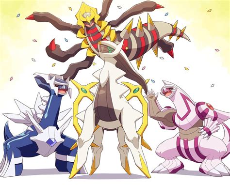 Giratina Arceus Dialga Palkia And Giratina Pokemon And 2 More